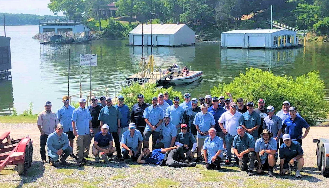 Lake Texoma Striper Fishing Guides - Dan Barnett & Jacob Orr Guaranteed Striper Fishing
