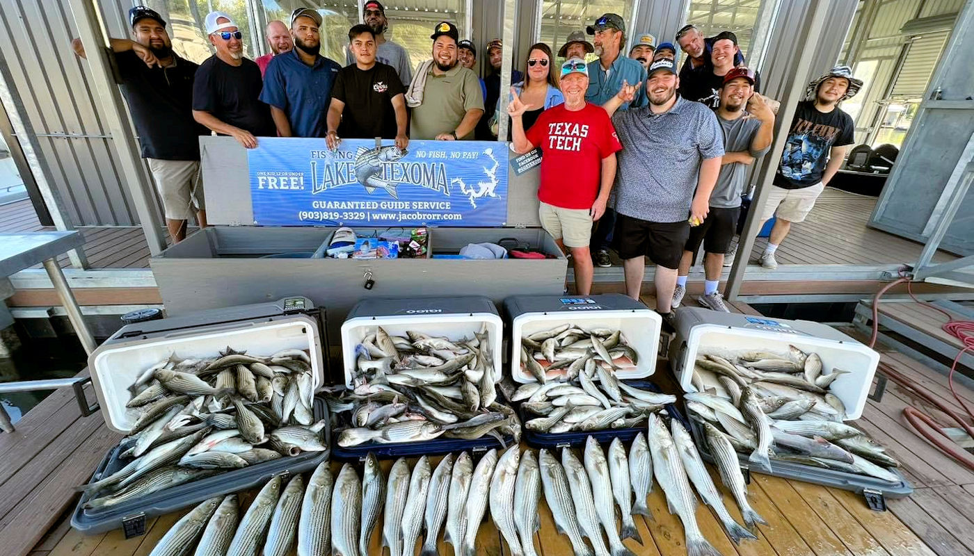 Corporate Castaway: Lake Texoma Executive Angling Package from Jacob Orr’s Guaranteed Guide Service Corporate Castaway: Lake Texoma Executive Angling Package from Jacob Orr's Guaranteed Guide Service