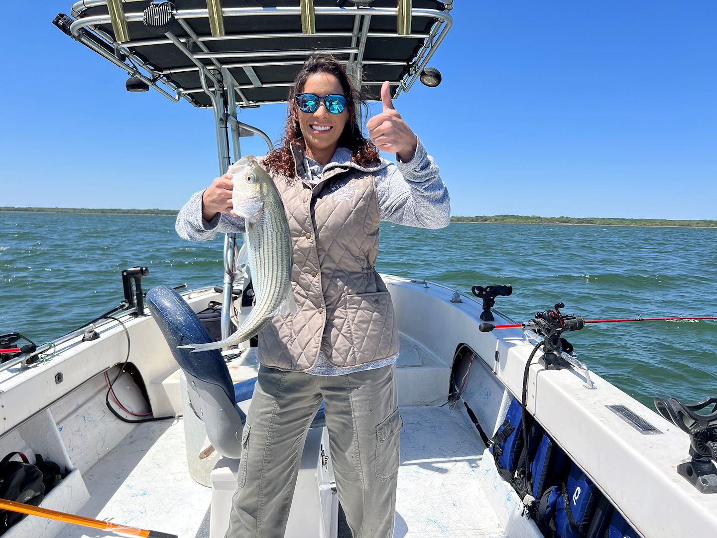 Ultimate Lake Texoma Bachelorette Striper Fishing Escape Package with Jacob Orr’s Guaranteed Guide Service Ultimate Lake Texoma Bachelorette Striper Fishing Escape Package with Jacob Orr's Guaranteed Guide Service