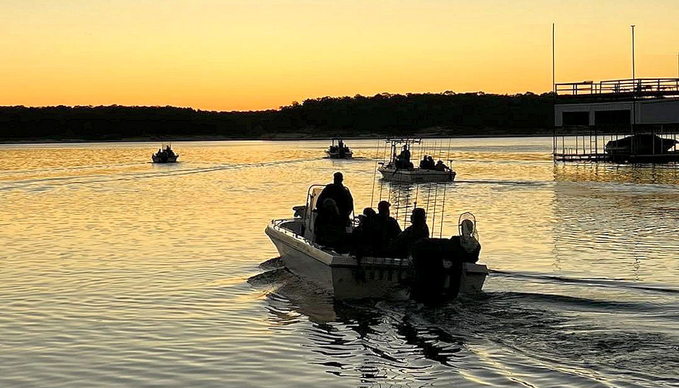 Fishing Dawn Patrol on Lake Texoma with Jacob Orr’s Guaranteed Guide Service Fishing Dawn Patrol on Lake Texoma with Jacob Orr's Guaranteed Guide Service
