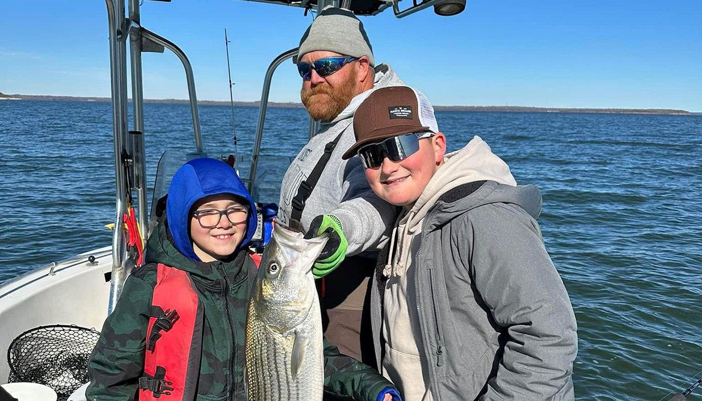 Russell Buxton – Jacob Orr Lake Texoma Guaranteed Guide Service Russell Buxton - Jacob Orr Lake Texoma Guaranteed Guide Service