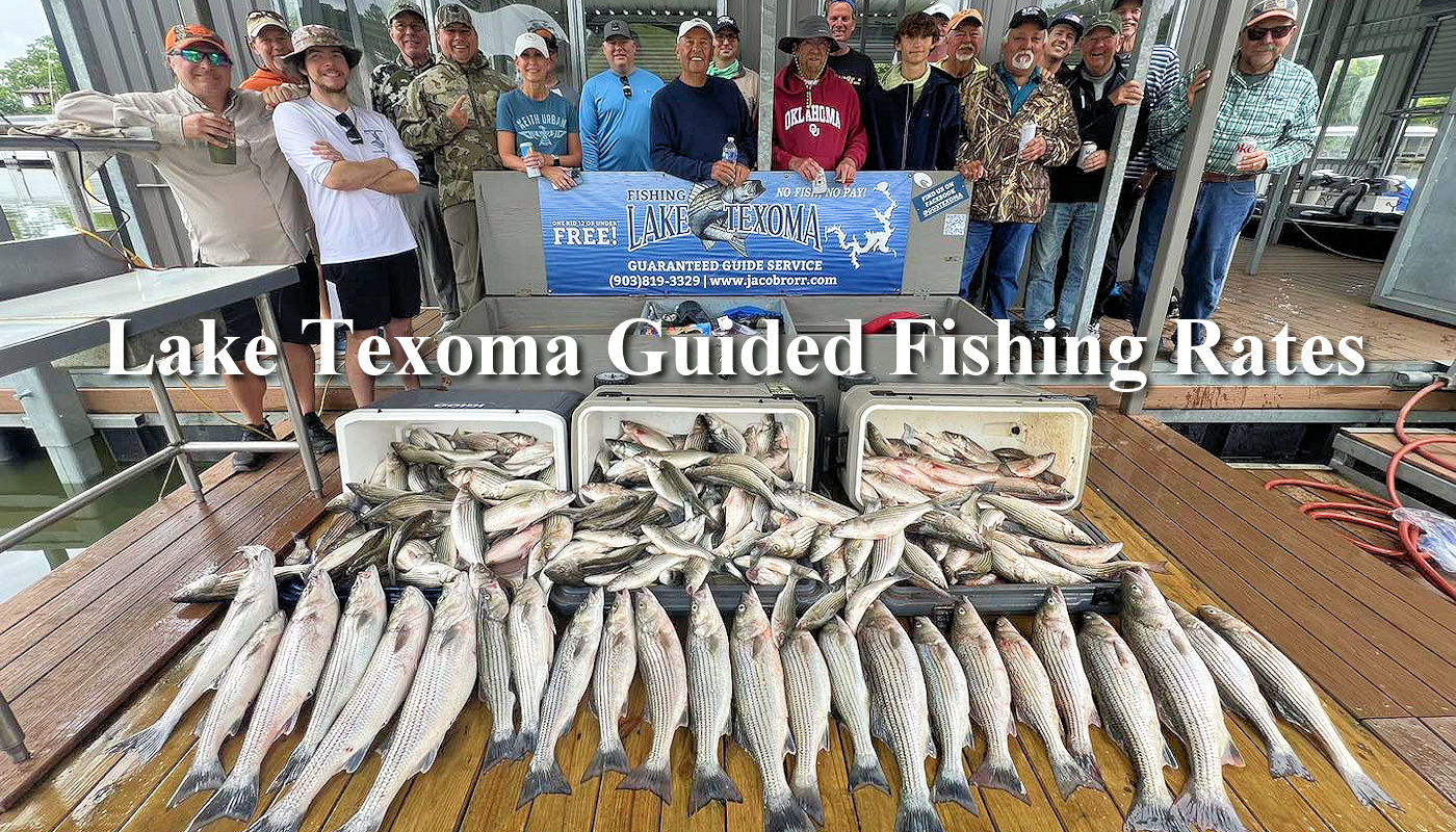 LAKE TEXOMA FISHING GUIDE RATES - Jacob Orr's Guaranteed Guide Service