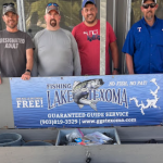 We were thrilled to catch our limit of fish..