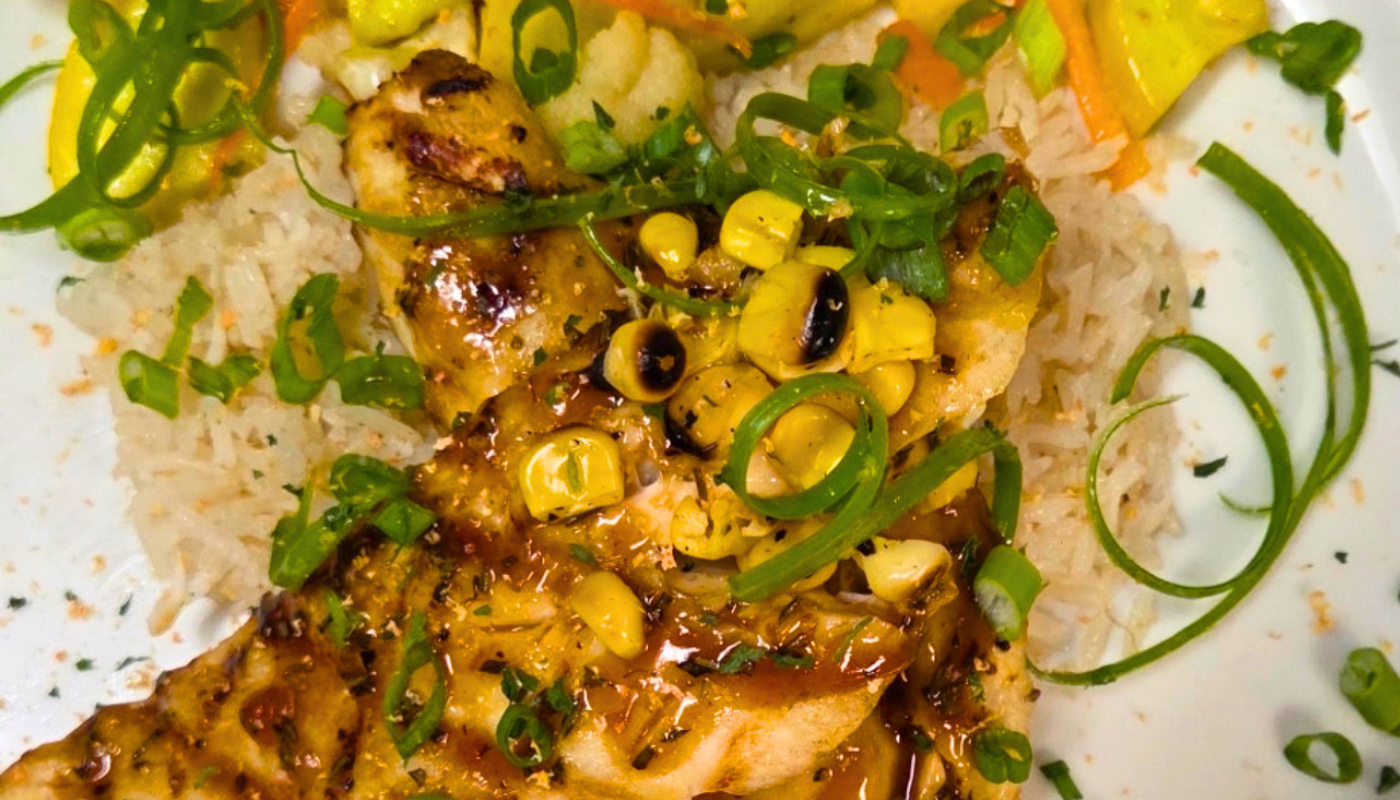 Asian Style BBQ Glazed Striper | Striper Recipes from Guaranteed Guides Service