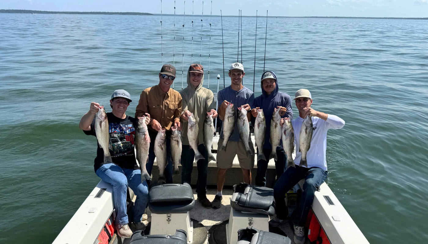 Lake Texoma Fishing Report July 10, 2026 by Jacob Orr's Guaranteed Guide Service