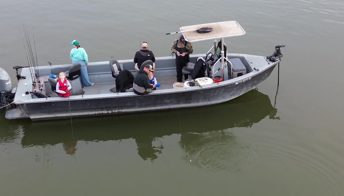Lake Texoma Fishing Report January 2, 2026 by Jacob Orr's Guaranteed Guide Service