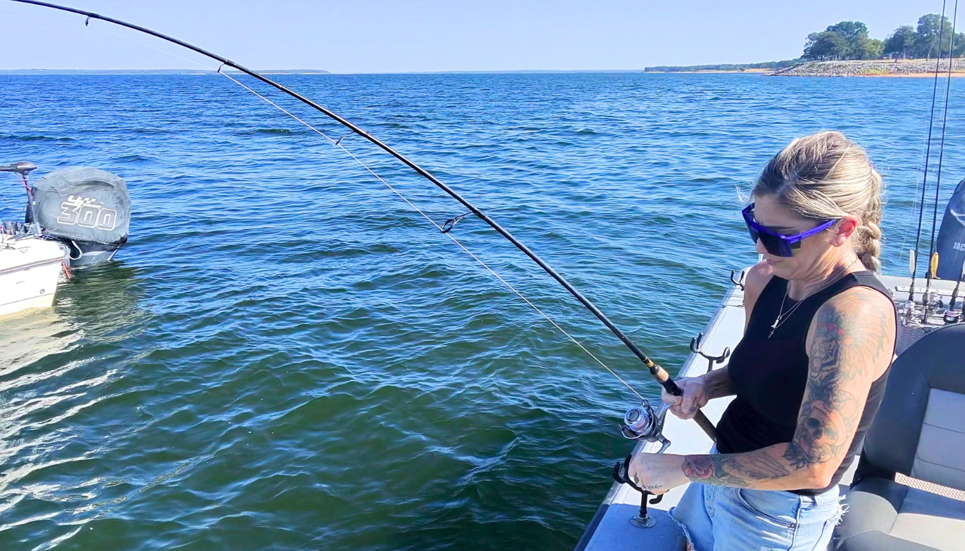 Lake Texoma Fishing Report October 2, 2026 by Jacob Orr's Guaranteed Guide Service